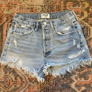 AGOLDE Parker vintage denim shorts size 25